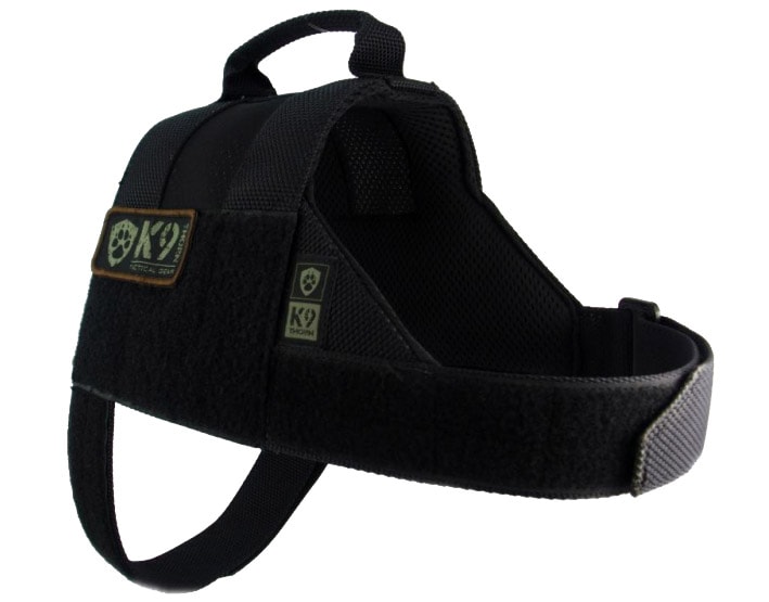 Harnais pour chien de taille moyenne Alpha K9 Thorn - Black