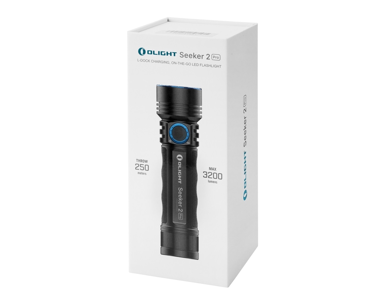 Lampe de poche tactique et de recherche Seeker 2 Pro Cool White - 3200 lumens Olight