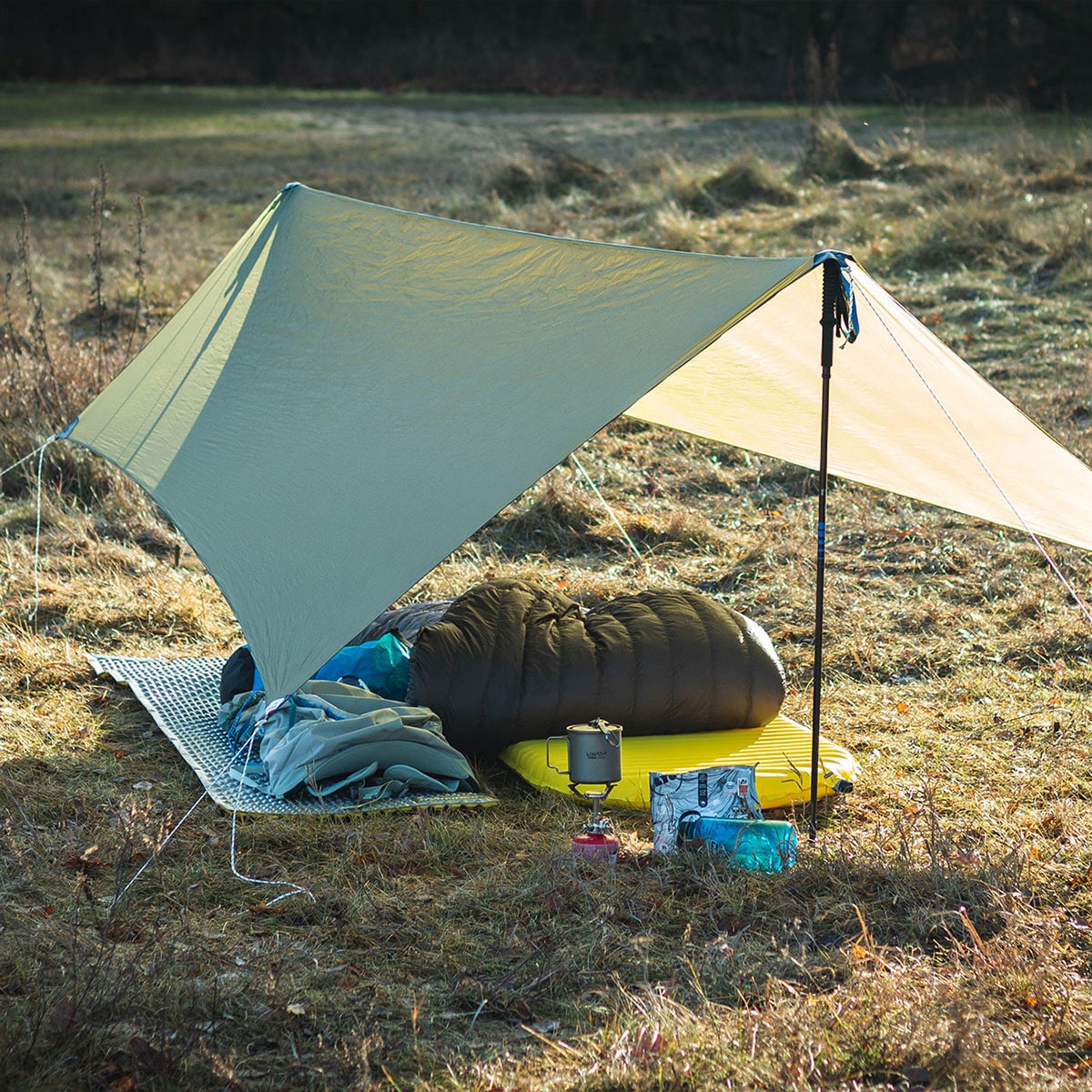 Bâche de bivouac Ultralight Zmora Lesovik - Crocodile Green