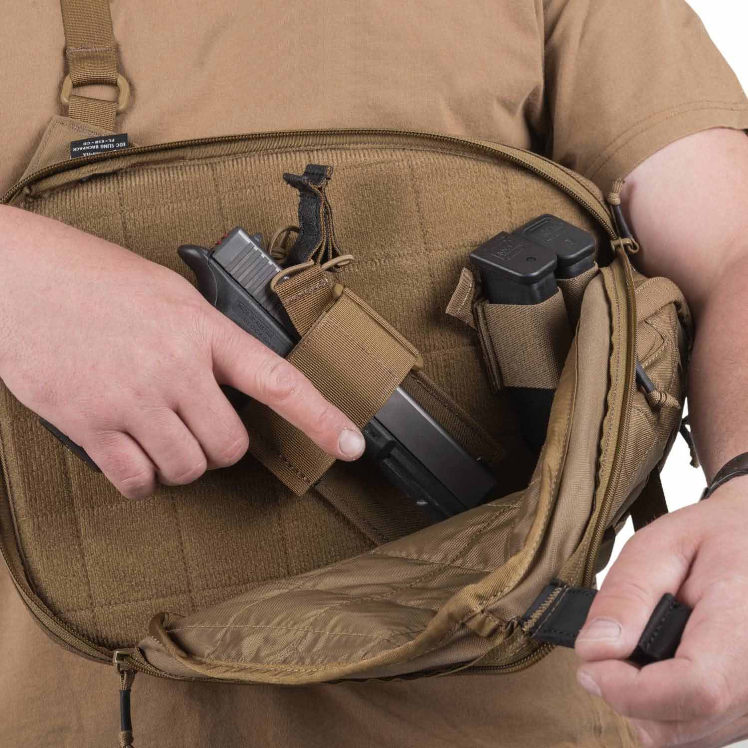 Sac à dos Sling Cordura 6,5 L EDC - Coyote