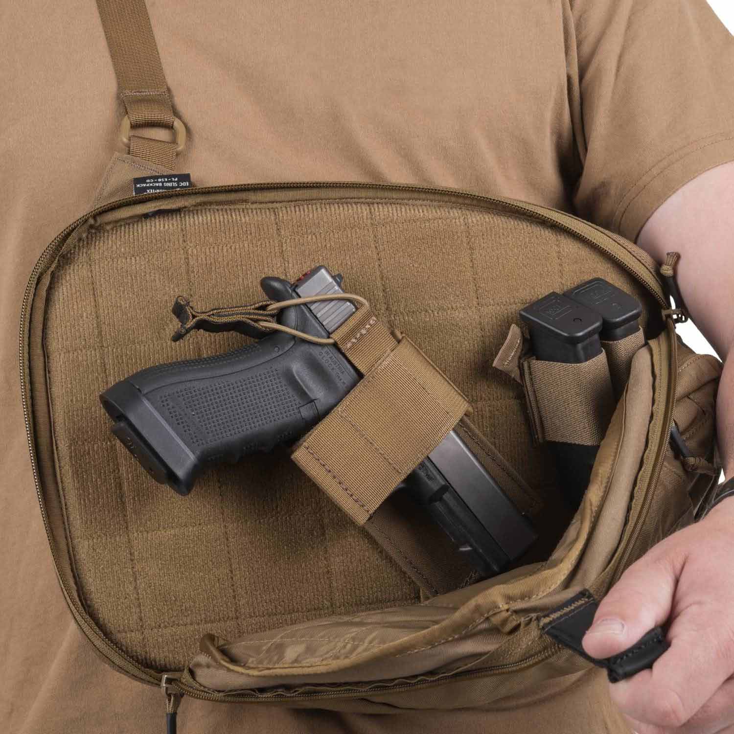 Sac à dos Sling Cordura 6,5 L EDC - Coyote