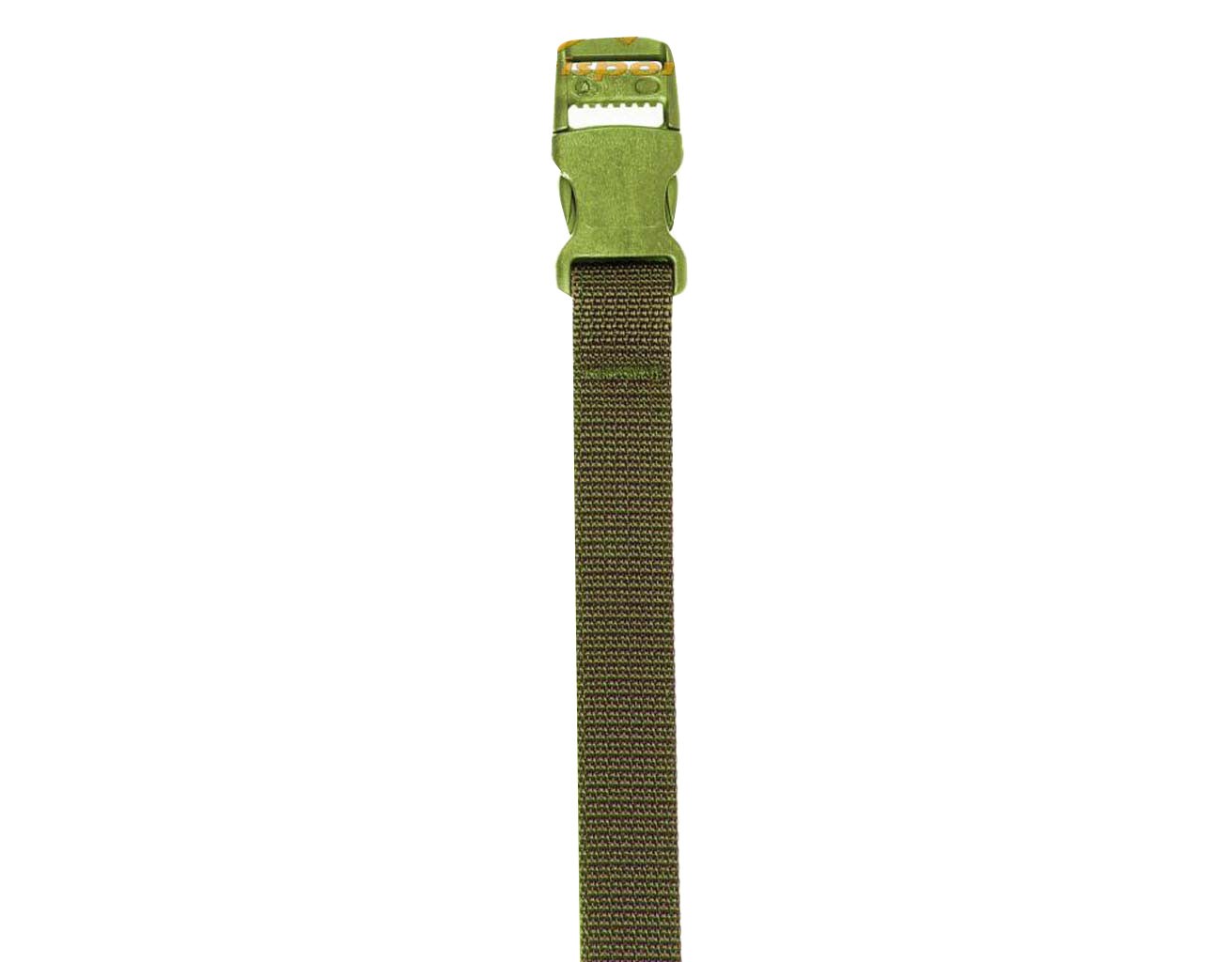 Knot Bone avec boucle d'arrêt 20 mm Wisport - Olive