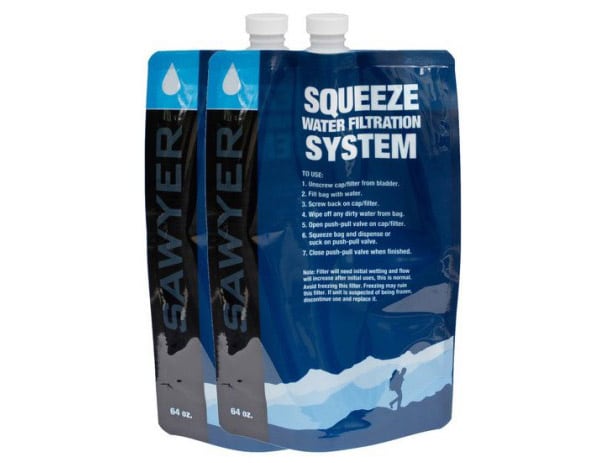 Sachets pour eau 2 L - set 2 pcs. Sawyer 