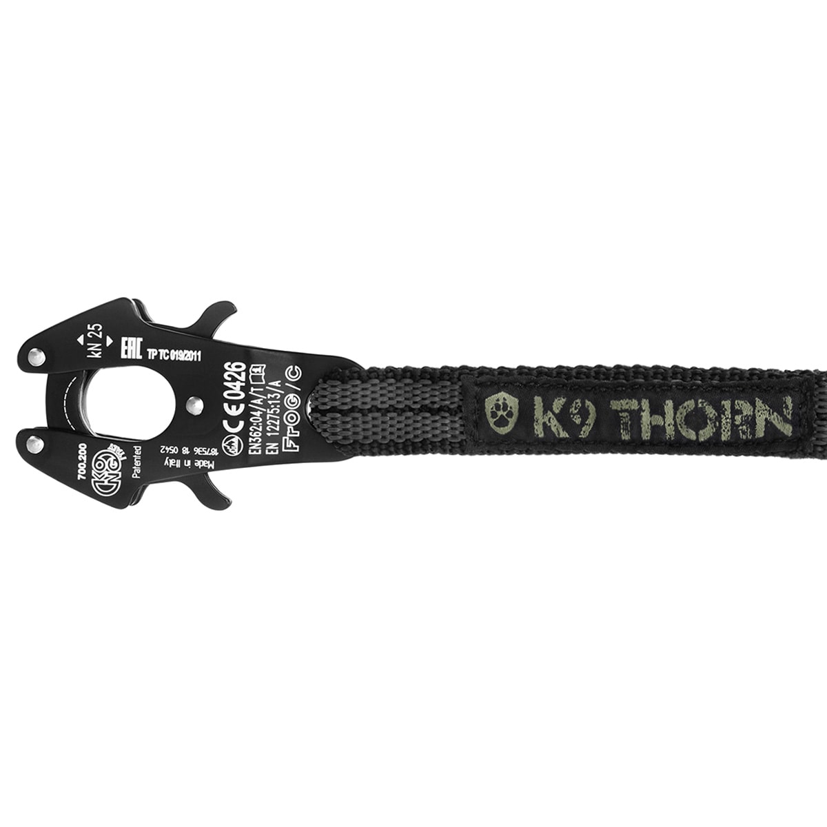 Laisse Kong Frog antidérapante - 200 cm K9 Thorn