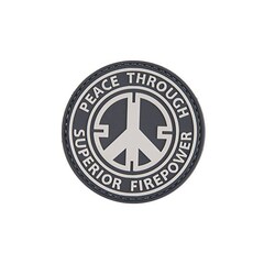 Patch 3D Peace Through Superior Firepower