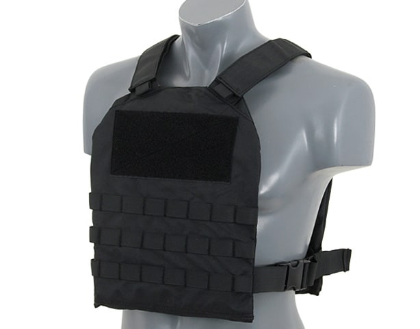 Gilet tactique Simple Plate Carrier 8Fields - Black