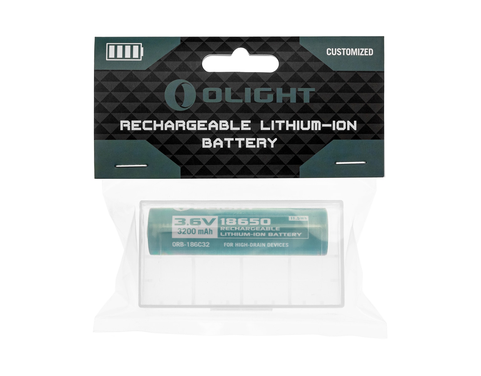 Batterie 3,6V 18650 3200 mAh Olight 