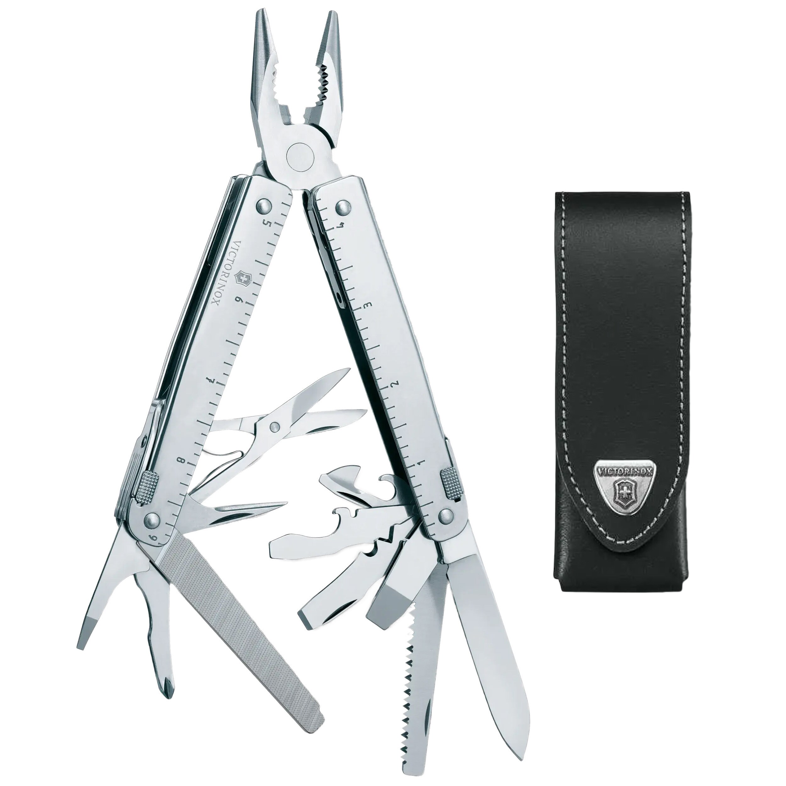 Multitool SwissTool X Victorinox - étui en cuir