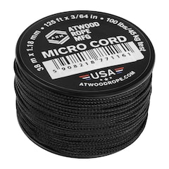 Corde Micro Cord 38 m Atwood Rope MFG - Black