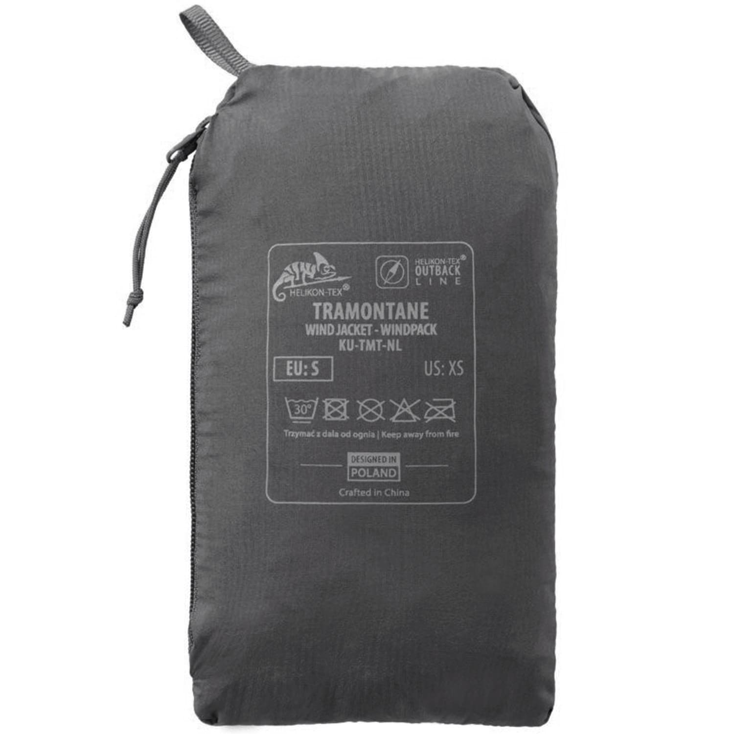 Veste Tramontane WindPack Helikon - Shadow Grey