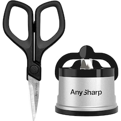 Aiguiseur avec avec ciseaux Classic Silver AnySharp