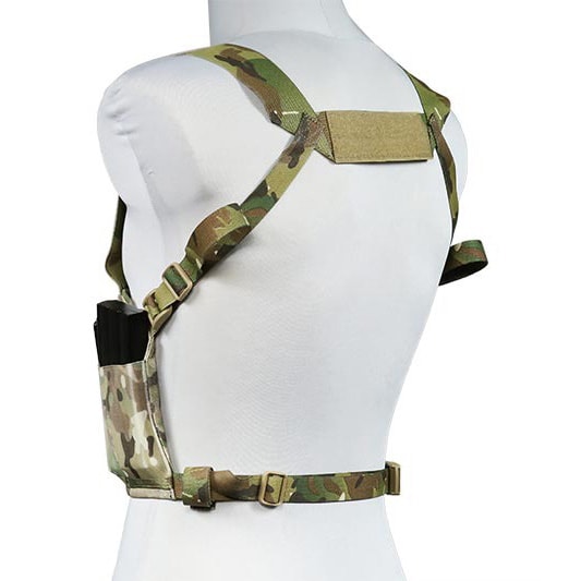 Gilet à profil bas Speed Chest Rig Emerson - Arid MC Camo