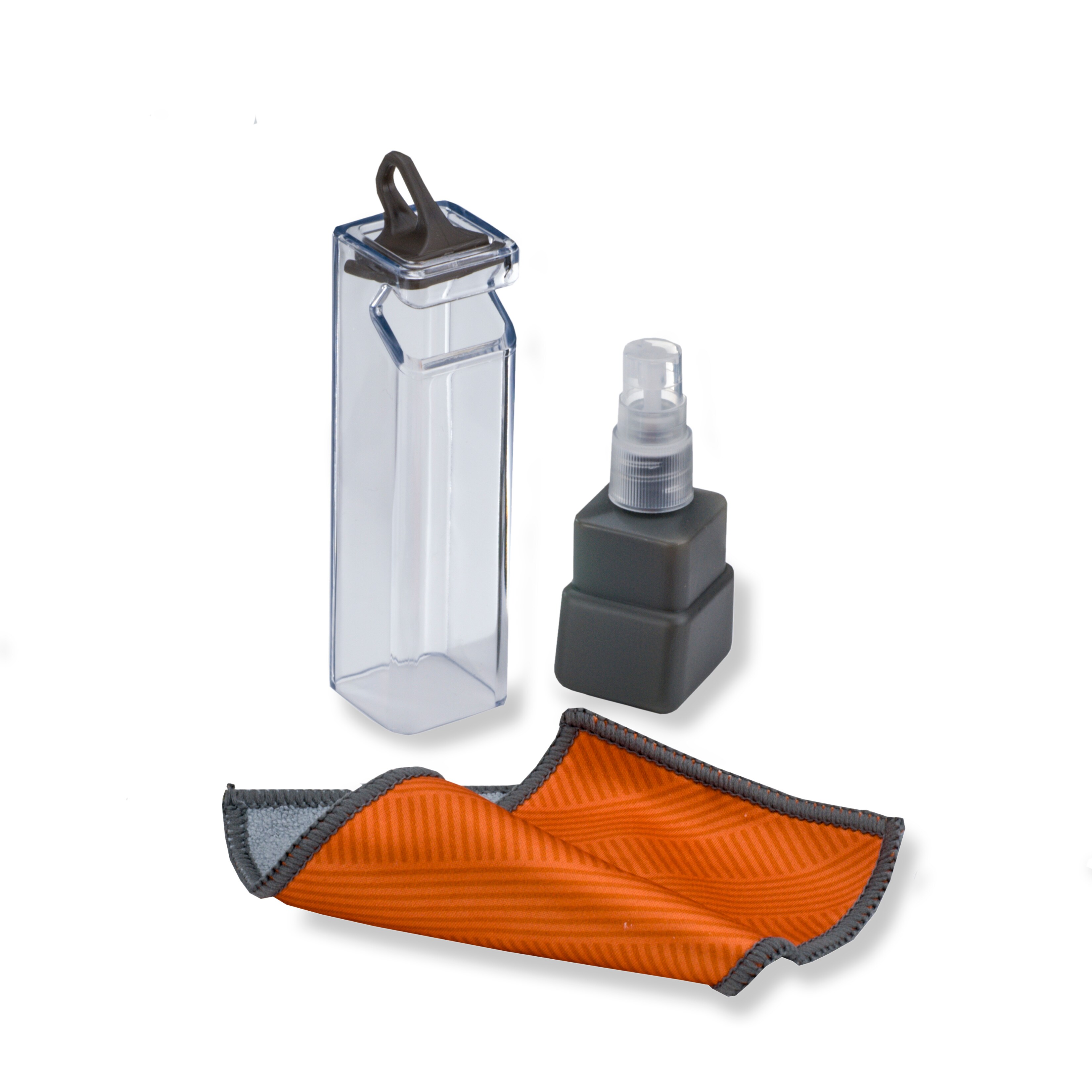 Kit de nettoyage pour lentilles et écran Carson - Orange