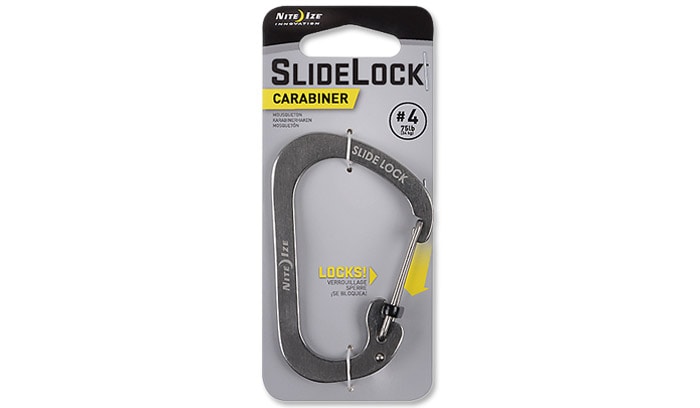 Mousqueton SlideLock 4 NIte Ize - Steel - CSL4-11-R6