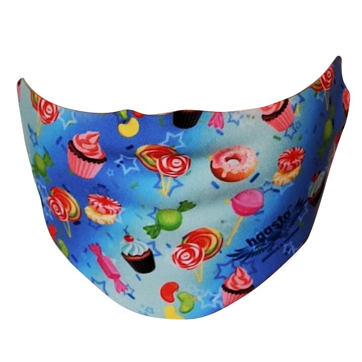 Masque de protection pour enfant Bonbons Haasta