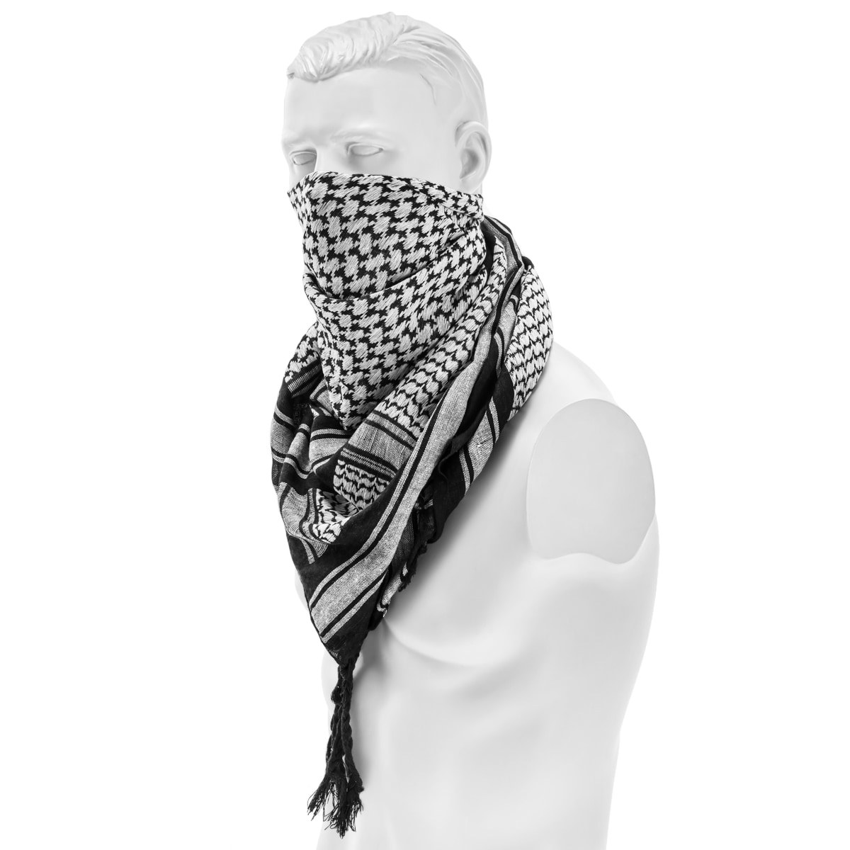 Shemagh de protection Brandit - Black/White