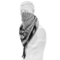 Shemagh de protection Brandit - Black/White