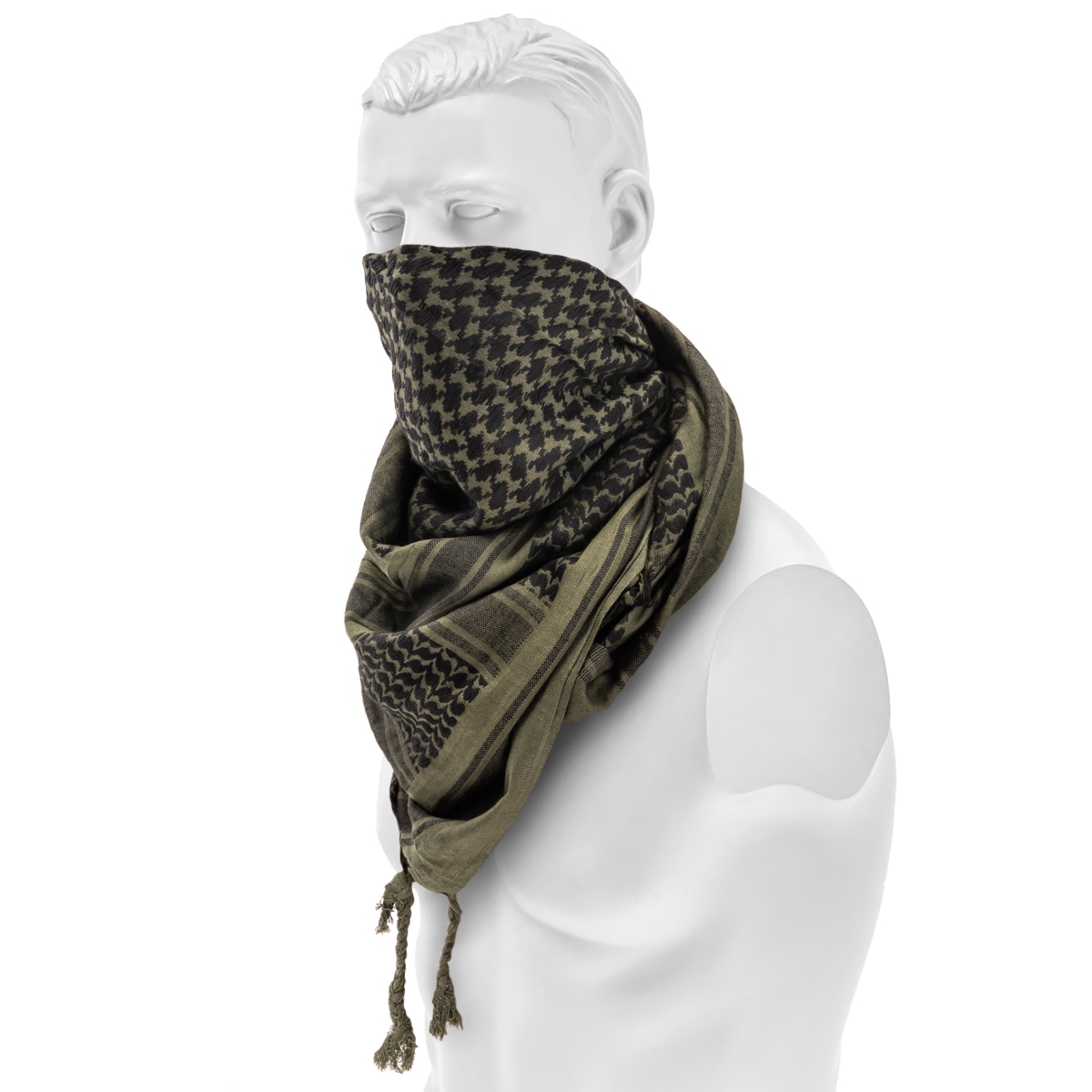 Shemagh de protection Brandit - Olive/Black