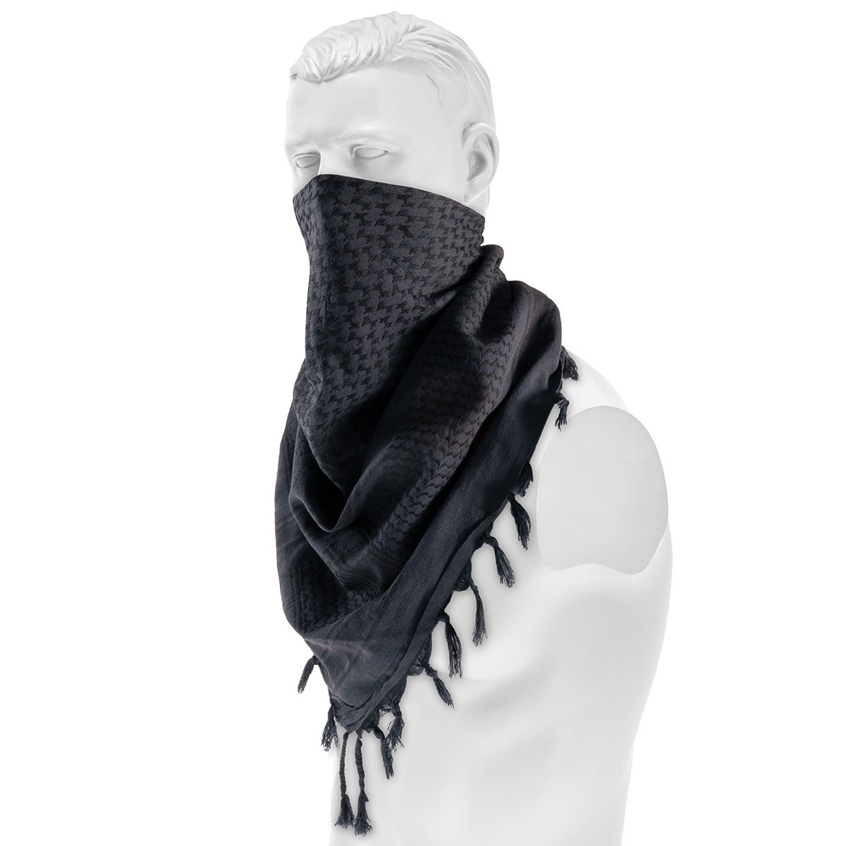 Shemagh de protection Brandit - Black/Navy