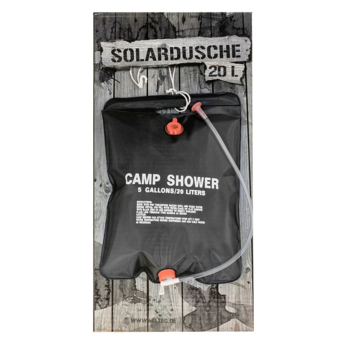 Douche touristique solaire 20 L Mil-Tec