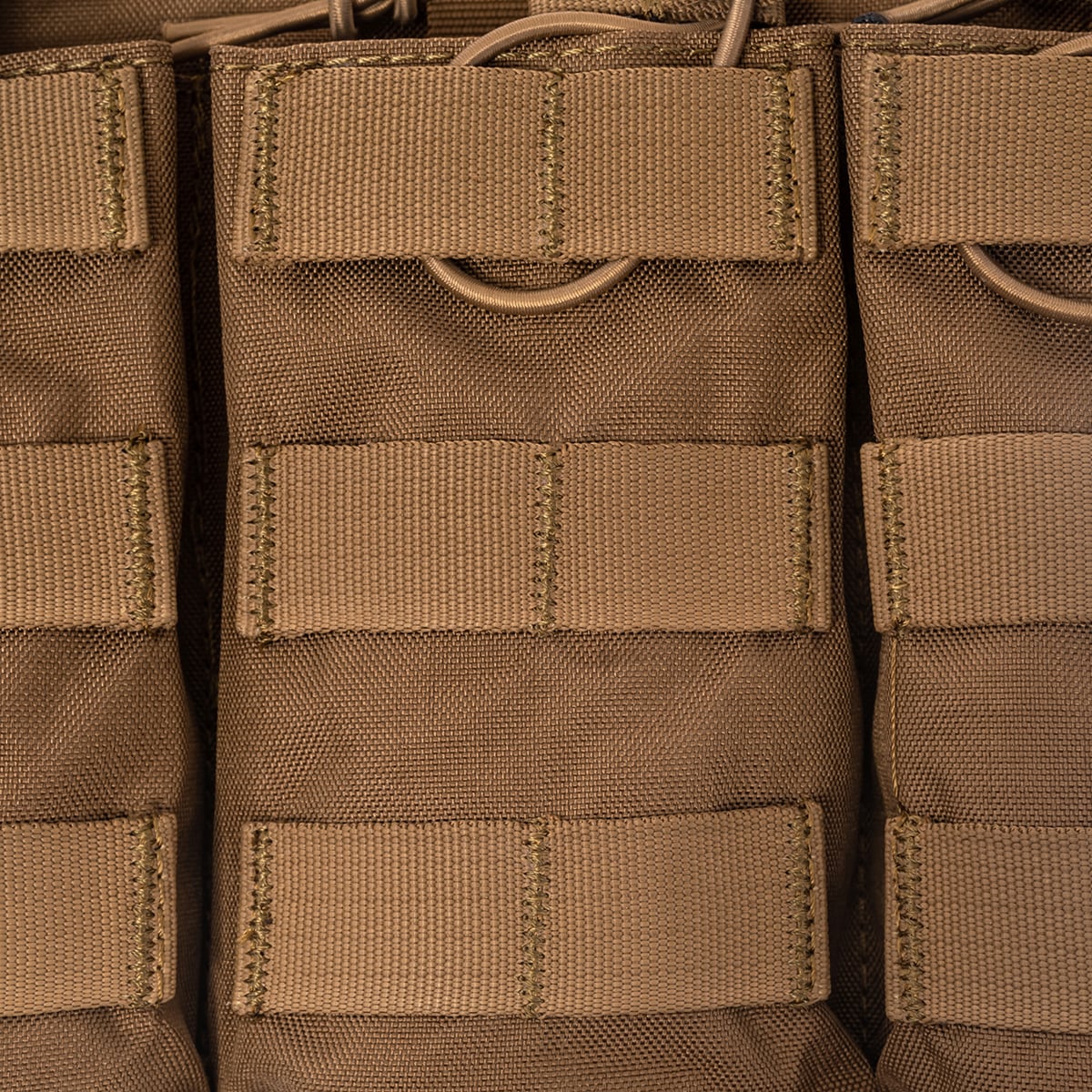 Triple pochette 8Fields Buckle Up Cordura pour chargeurs 7,62 - coyote
