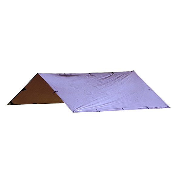 Bâche de bivouac Tarp 3x3  DD Hammocks - Coyote Brown