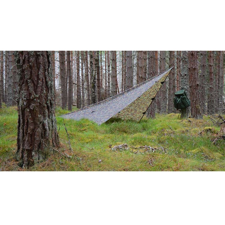 Bâche de bivouac Tarp 3x3 DD Hammocks - Woodland