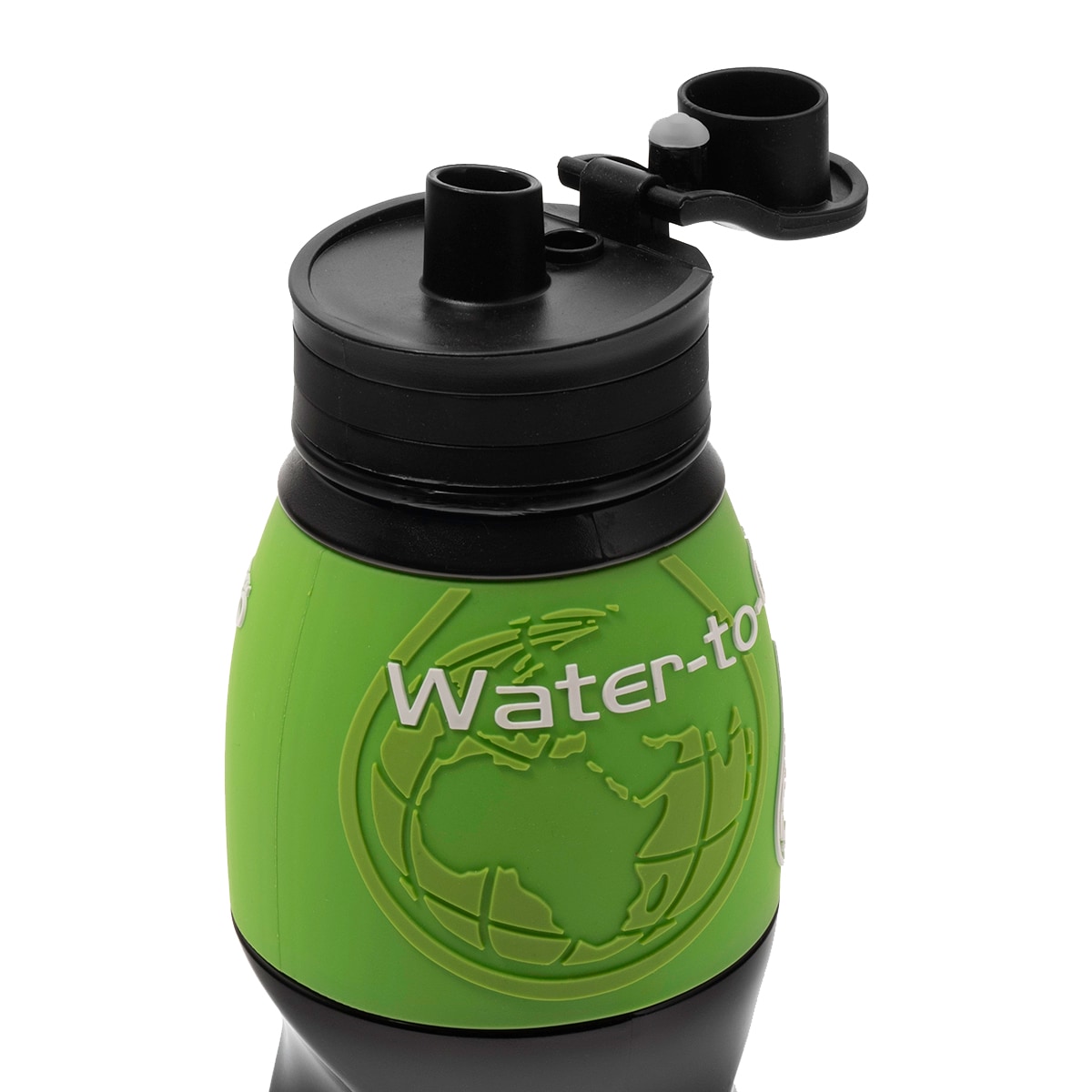 Bouteille avec filtre 750 ml Water-to-go - Green