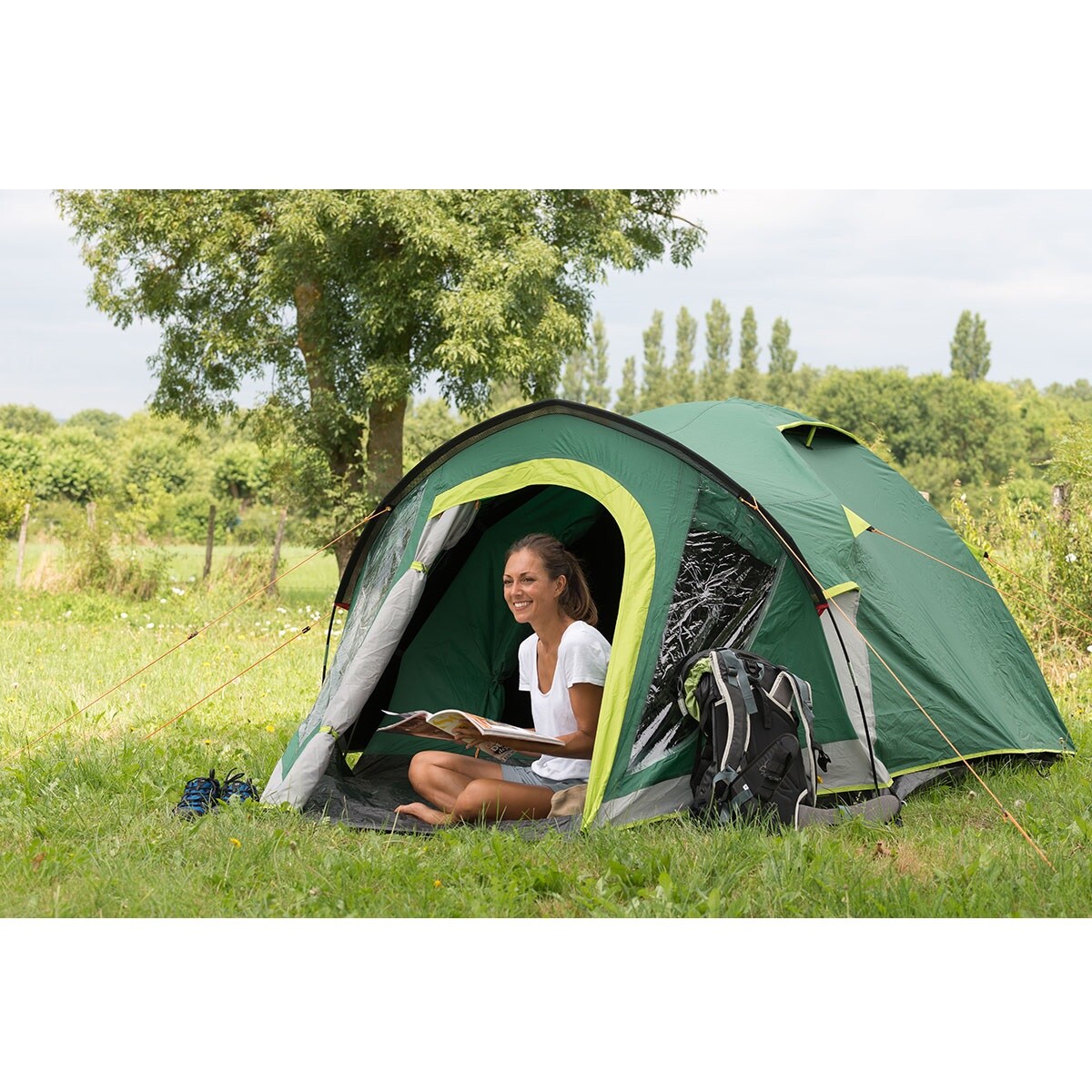 Tente 3 personnes Kobuk Valley 3 Plus Coleman BlackOut