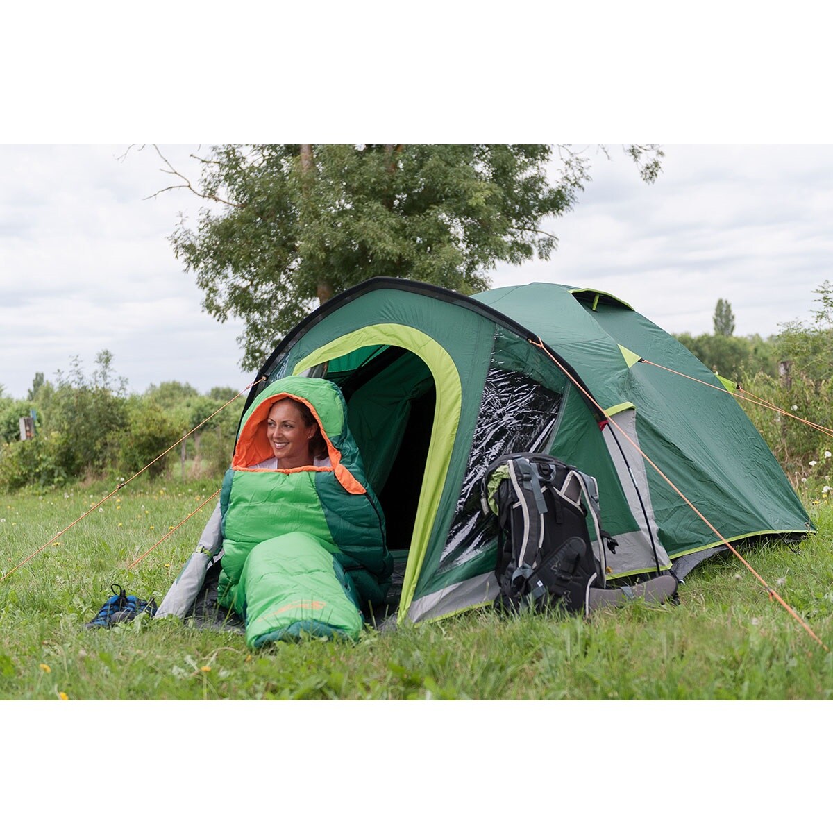 Tente 3 personnes Kobuk Valley 3 Plus Coleman BlackOut