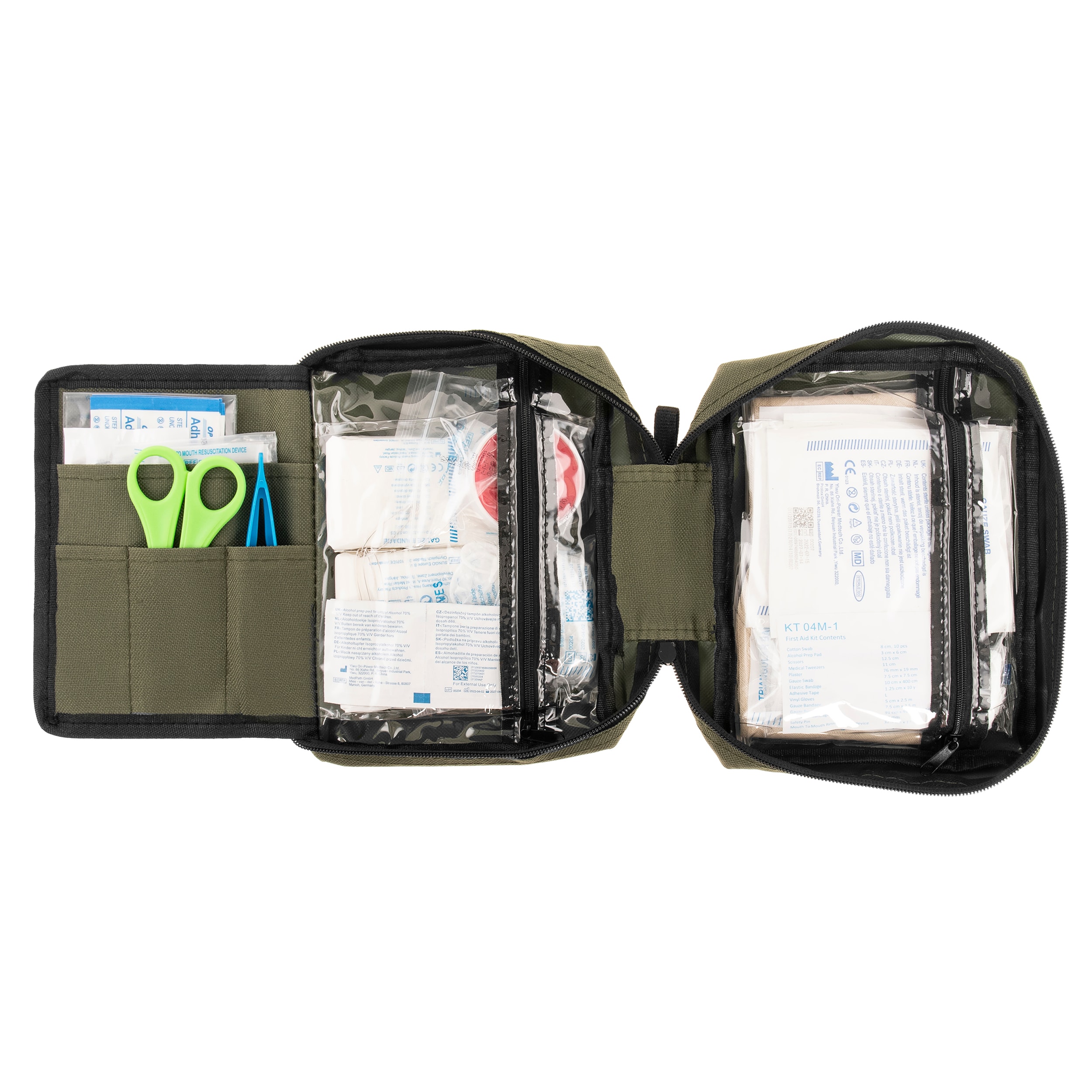 Trousse de premiers secours MOLLE First Aid Kit Large Mil-Tec - Olive