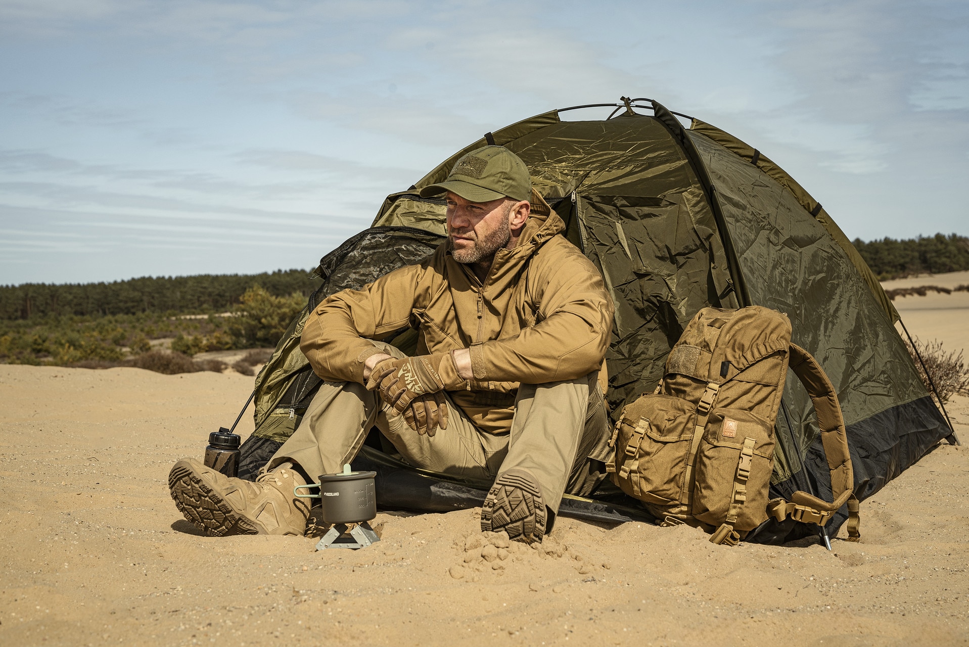 Tente 2 personnes  Iglu Super Mil-Tec - Olive