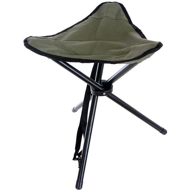 Tabouret touristique Mil-Tec - Olive