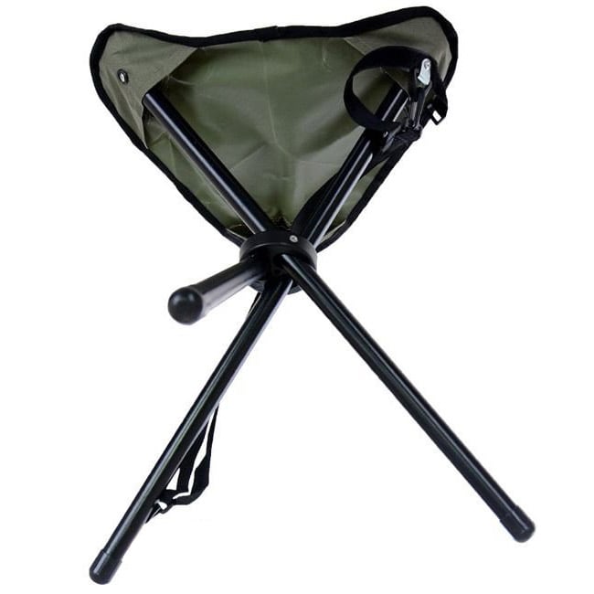 Tabouret touristique Mil-Tec - Olive