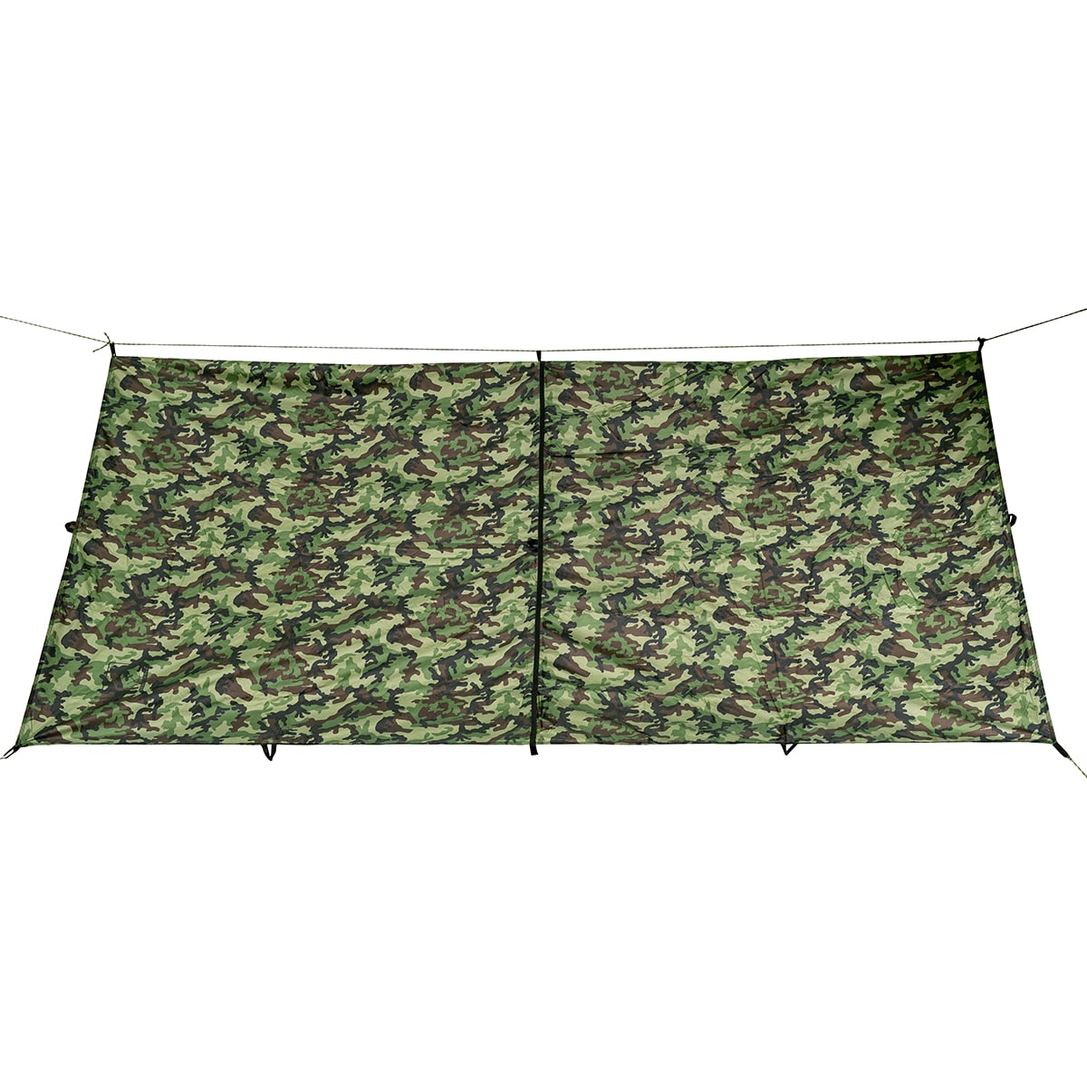 Bâche de bivouac avec isolation thermique Thermo Tarp Bushmen 2x3 Camo