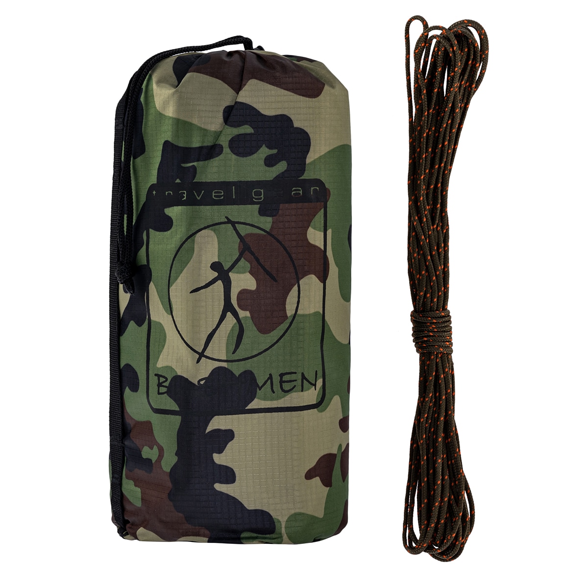 Bâche de bivouac avec isolation thermique Thermo Tarp Bushmen 3x3 Camo