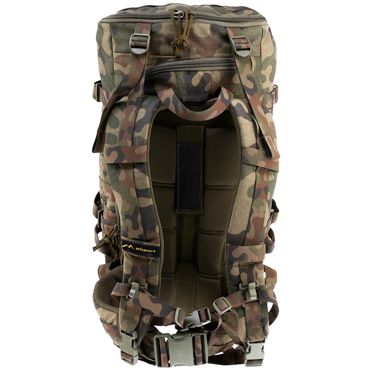 Sac à dos Zipper Fox Full Camo 40 L Wisport - wz.93 Pantera PL Woodland