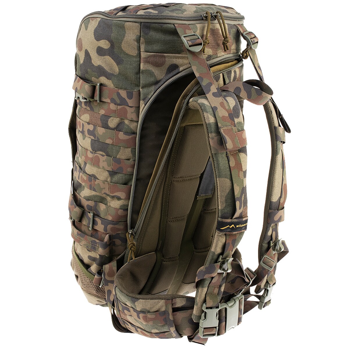 Sac à dos Zipper Fox Full Camo 40 L Wisport - wz.93 Pantera PL Woodland