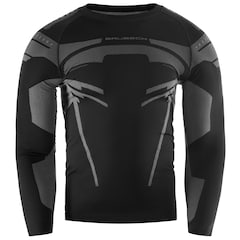 T-shirt thermique Dry Long Sleeve Brubeck - Black/Graphite