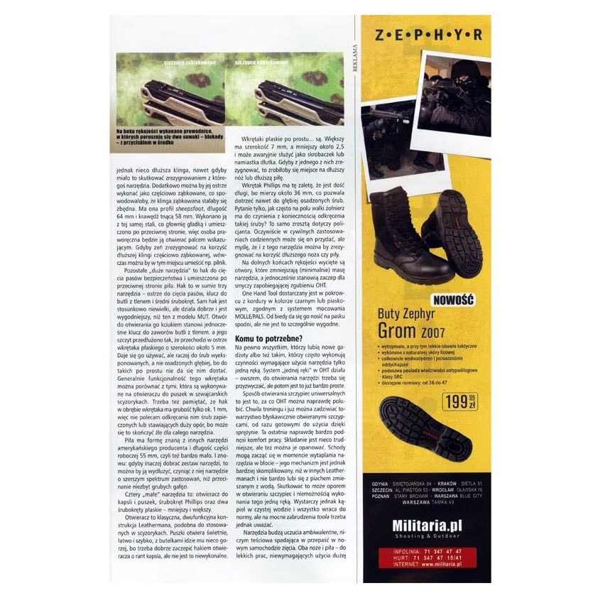 Multitool OHT Leatherman - Black