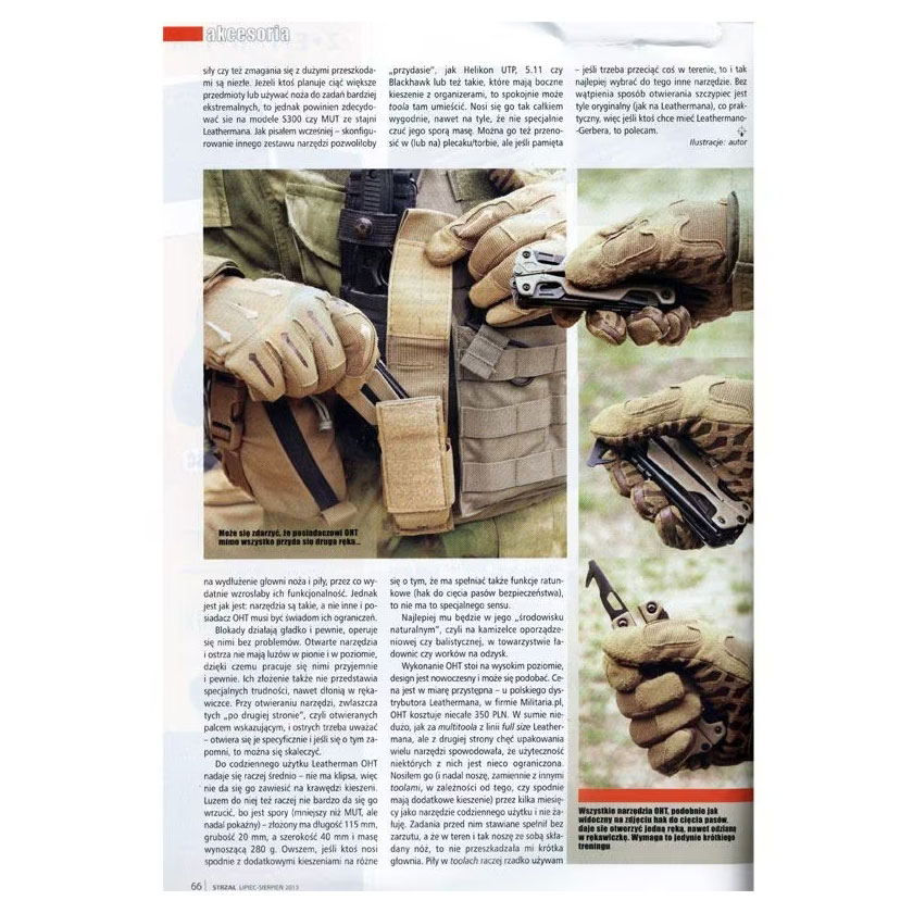 Multitool OHT Leatherman - Black