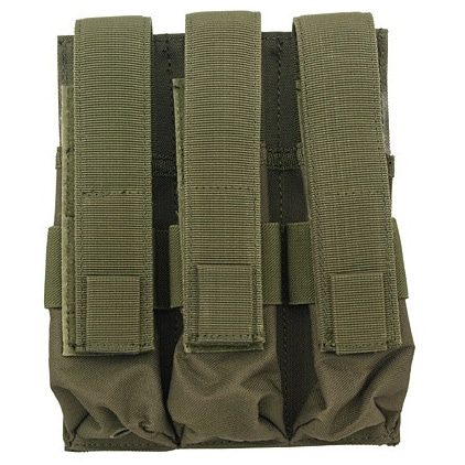 Pochette 8Fields pour six chargeurs de MP5 - olive