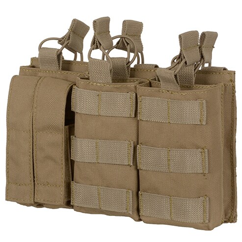 Triple pochette 8Fields pour les chargeurs 9mm - Coyote