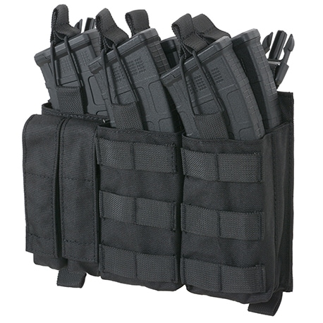 Triple pochette Buckle Up 8Fields pour les chargeurs 9mm - Black