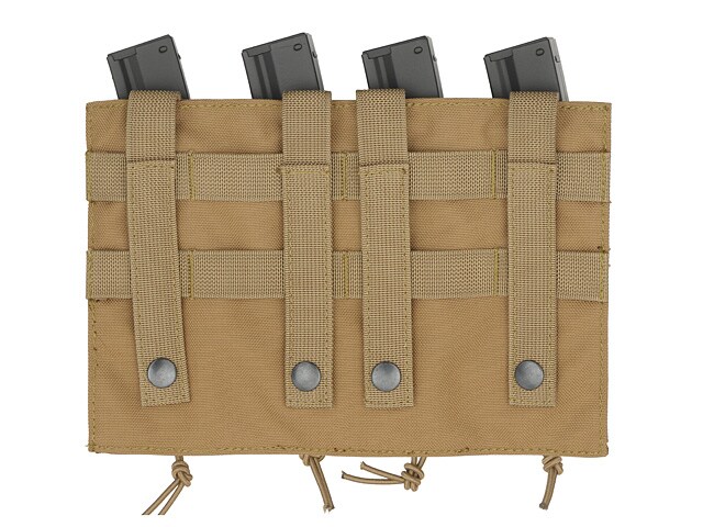Pochette 8Fields pour quatre chargeurs SMG Coyote