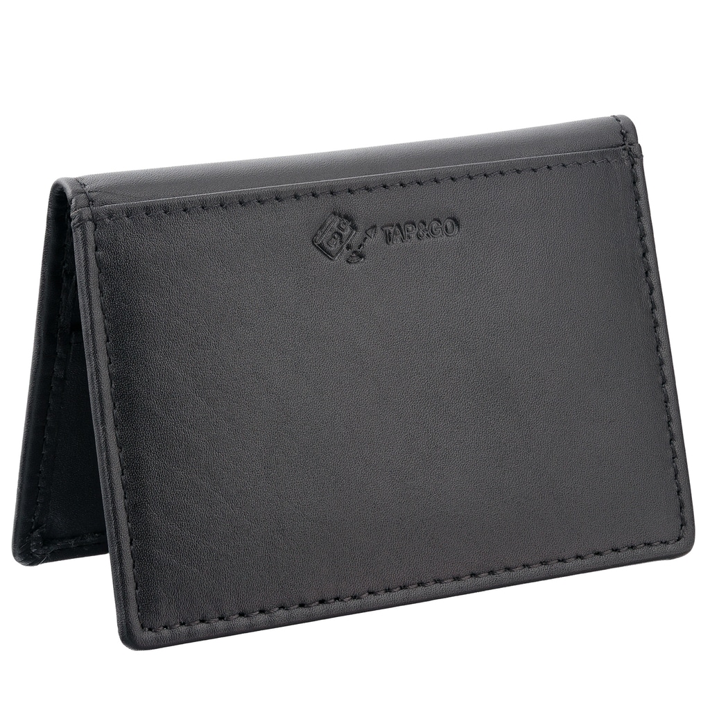 Pochette de protection en cuir avec album pour carte de crédit RFID Stop Koruma