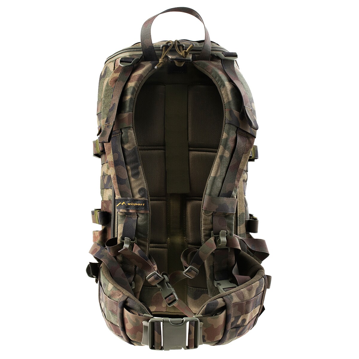 Sac à dos Zipper Fox Full Camo 25 L Wisport - wz.93 Pantera PL Woodland