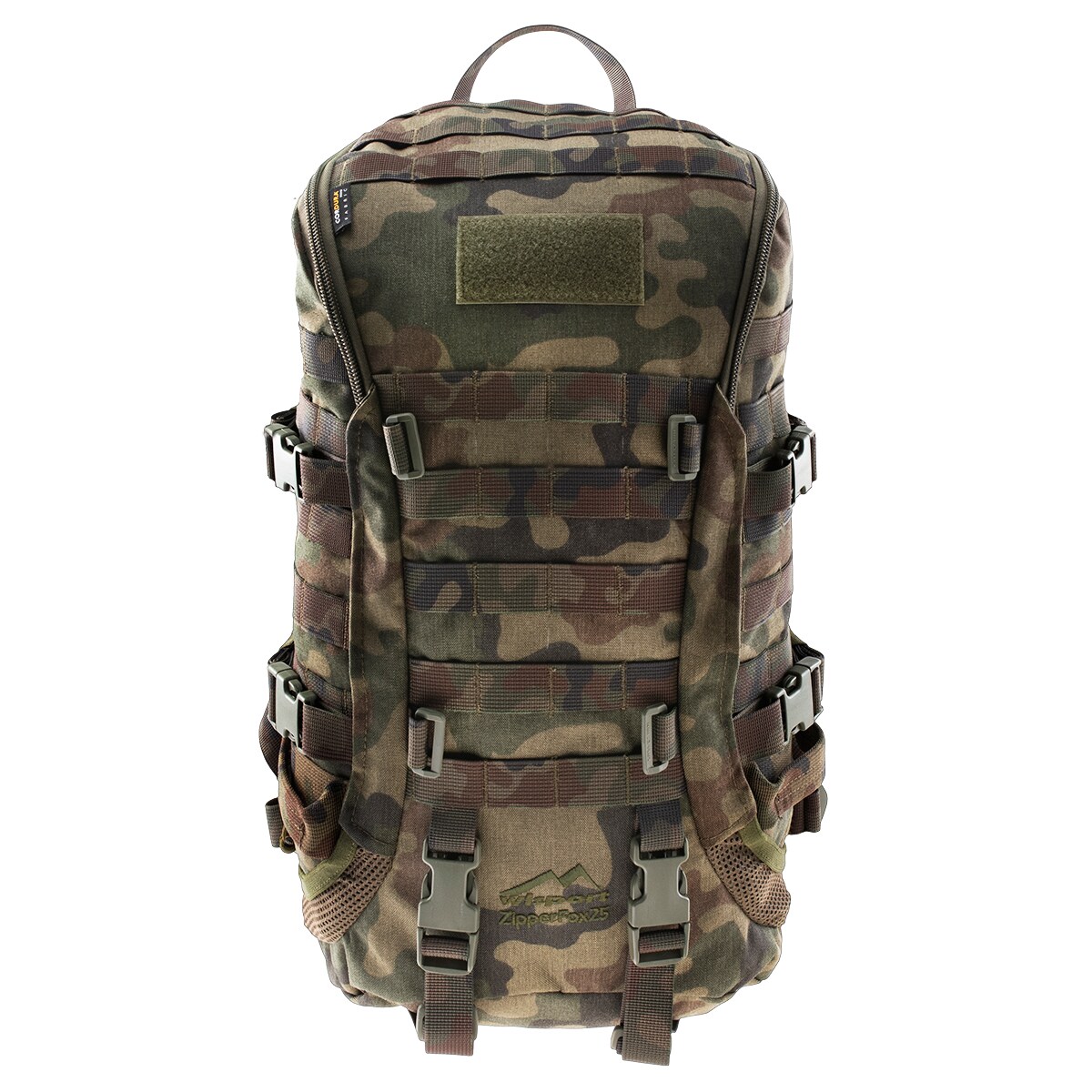 Sac à dos Zipper Fox Full Camo 25 L Wisport - wz.93 Pantera PL Woodland