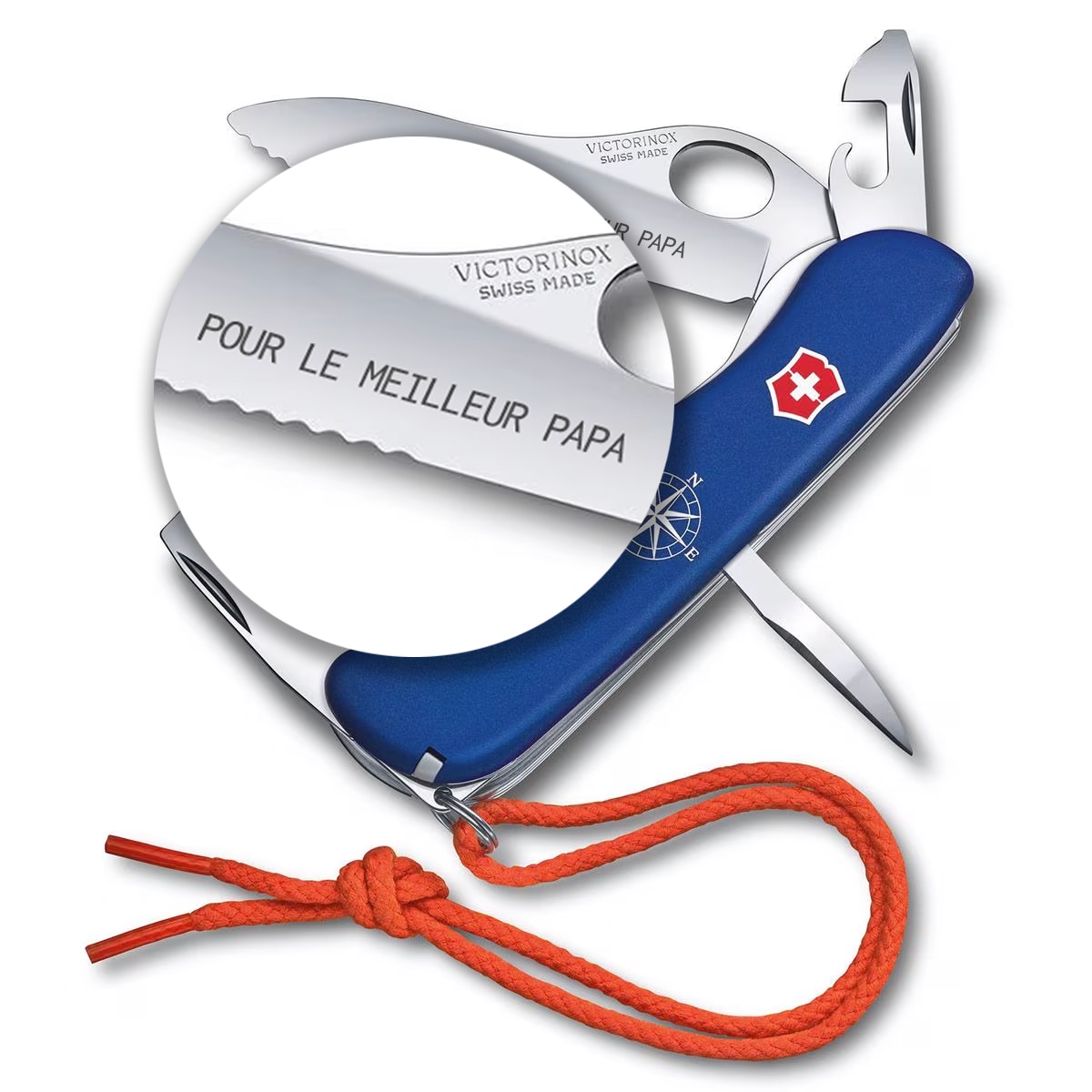 Couteau de poche Skipper Pro Victorinox - Blue