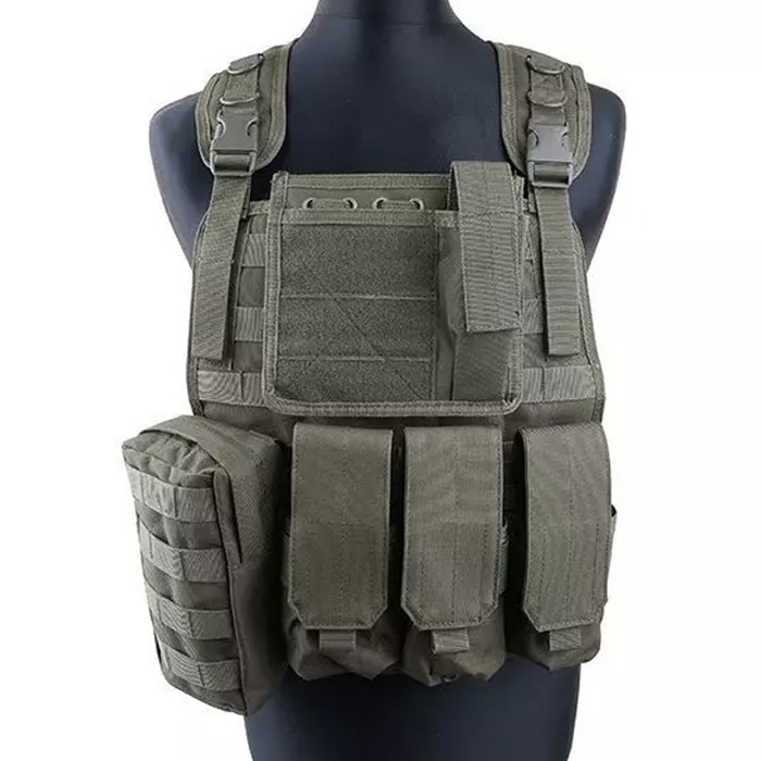 Gilet tactique de type MBSS GFC - Olive 